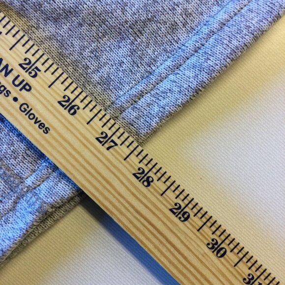 Eddie Bauer 1/4 Zip Fleece Pullover Mens Medium Gray Comfy - Picture 8 of 10